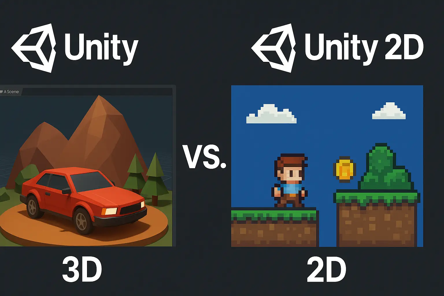 Unity 3D vs. 2D: Which Should You Choose for Your Next Game? – DevSourceHub