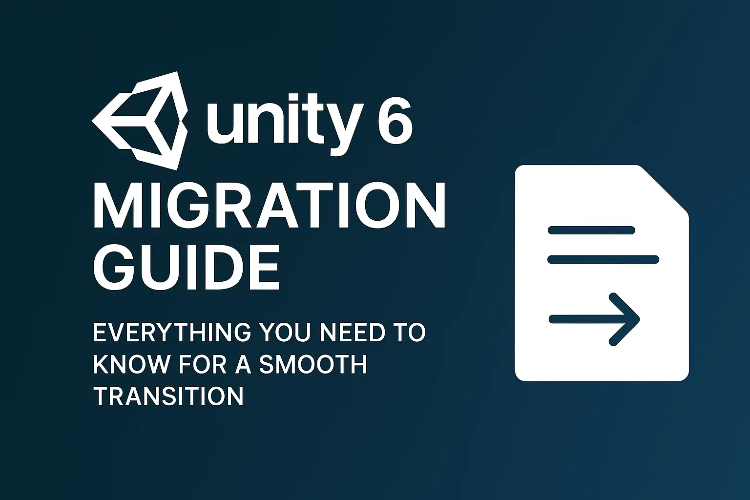 Unity 6 migration guide